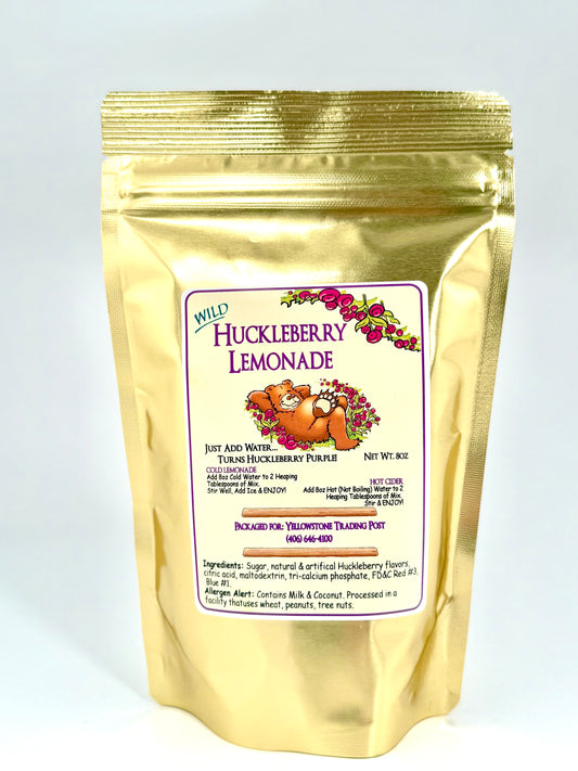 Bag of sweet and sour huckleberry lemonade