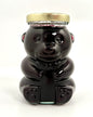Huckleberry jam featuring bear-themed jar