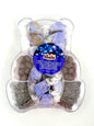 Gift sampler box with huckleberry treats in bear themed case