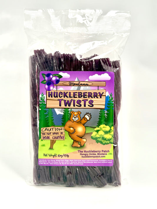 Bag of huckleberry licorice twists